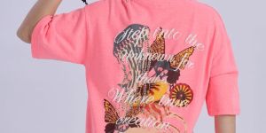 Unisex Graphic Print Oversized T Shirt