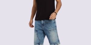 Mens Half Sleeves Plain T Shirt