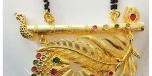 Designer Golden Imitation Mangalsutra