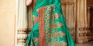 Ladies Wedding Silk Saree