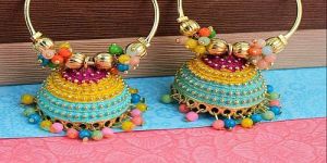Party Wear Imitation Jhumka Earrings