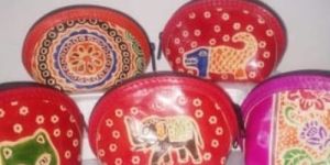 Ladies Leather Coin Pouches