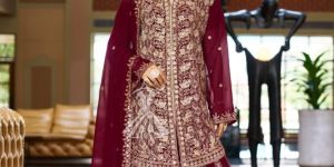 Ladies Wedding Wear Sharara Suit