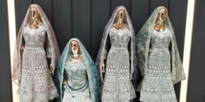 muskan lily embroidery work lehenga