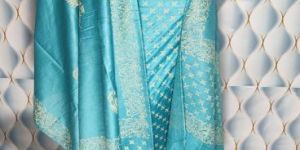 Katan Silk Unstitched Suit