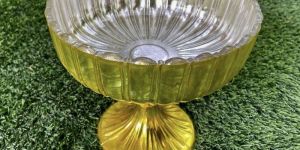 750ml Golden Melon Glass