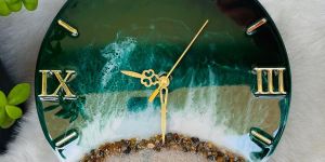 Resin Wall Clock
