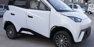 four wheels electric car
