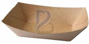 Brown Paper Boat Tray