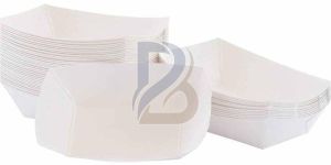 White Paper Food Tray