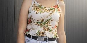 Womens Cotton Half Sleeve Top