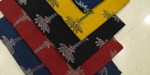 Ajrakh Hand Block Print Fabric