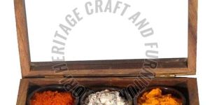 Wooden Spice Boxes