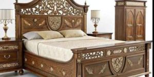 Wooden Carving Bed