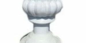 Round Polished Fiber Planter