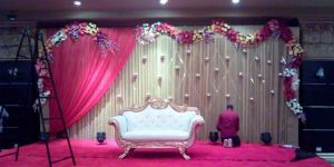 Stage Flower Decoration Services