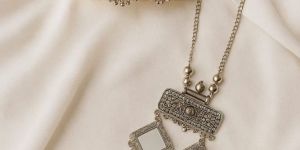 Silver Plated Necklace Set