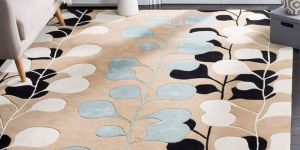 Handcrafted Woolen Oriental Floor Carpet