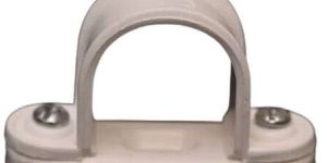 White CPVC Pipe Clamp