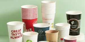 Disposable Printed Paper Tea Cup