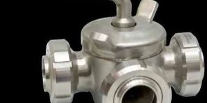 2 Way Stainless Steel Plug Valve
