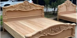 Wooden Bed