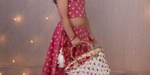 Pink Rose Kid Lehenga Choli