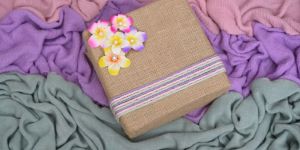 JUTE GIFT BOX