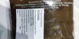 Green Raw Banana Peel Powder