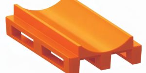 260mm Plastic Paper Roll Pallet L1200 X W700 X H260 Mm SIP-R24-1207RP