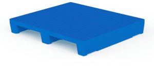 4 Way Entry Non-Reversible Heavy-Duty Plastic Pallet L1000 X W1200 X H160 Mm SIP-R2-1012FA-0G