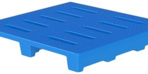 4 Way Entry Non- Reversible Plastic Pallet L1040 X W1140 X H145 Mm SIP-R2-1011TH-OG