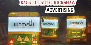 Backlit Auto Rickshaw Advertising in Delhi Ncr
