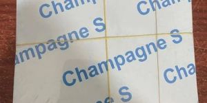 Italian Champagne Silver Leaf