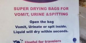 Disposable Vomit Gel Bags