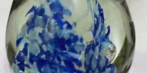 Handcrafted Glass Paperweight