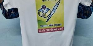 White Political Campaign T-Shirt