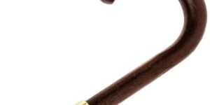 Brown Wooden Stick Umbrella Handle