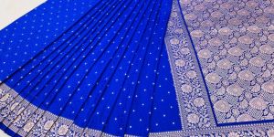 Printed Mashru Silk Fabric