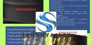 230x6mm Center Bulb PVC Water Stopper