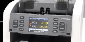 Matrix 8130 1 1 Pocket Bank Note Sorting Machine