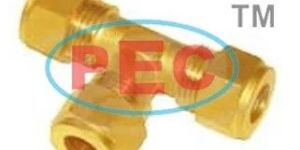 Olive T Brass Compression Fittings