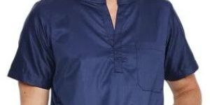 Mens Lyf Chinese Collar Scrub Suit