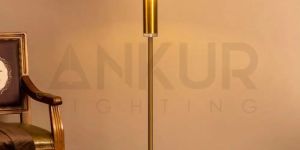 Robert Luxury Metal AND Crystal Designer Floor Lamp