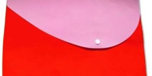 Button Folder PVC Plastic File