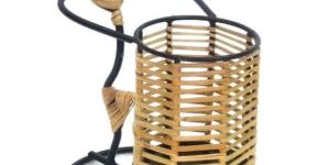 Iron Lady Pen Holder with Cane Work