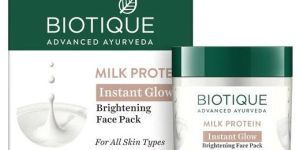 Milk Protein Instant Glow Brightening Face Pack