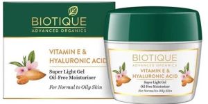 Vitamin E & Hyaluronic Acid Super Light Gel Oil Free Moisturiser