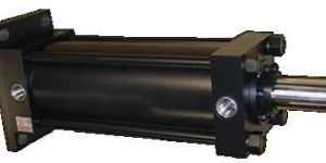 Hydraulic Cylinder With Dual Rod ( Flange Mounting)
