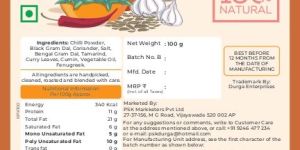 100 Grams Karivepaku Karam Powder